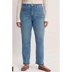 Everlane The Original Cheeky Jean Frayed Hem Jeans Women Sz 27 Short